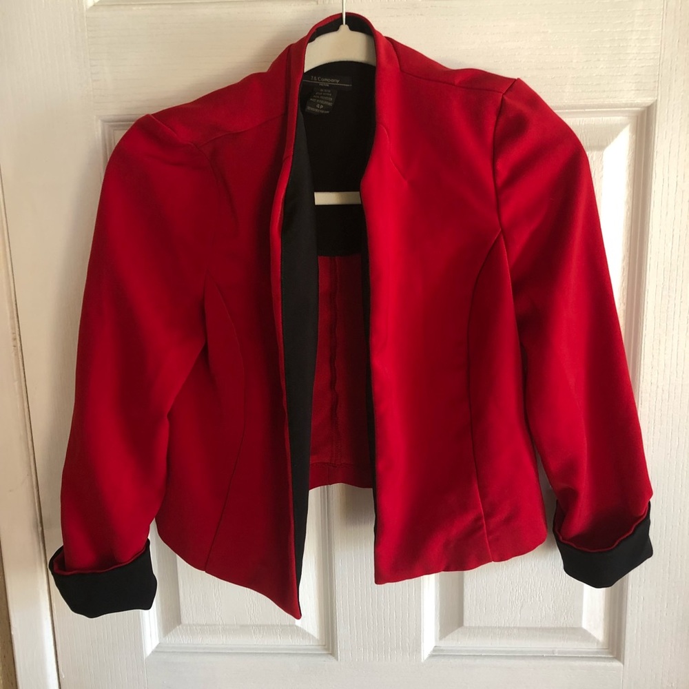 Red blazer
